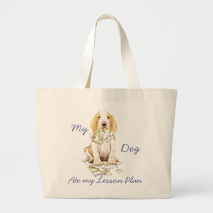 Grand Tote Bag Mon plan de leçons pour Bracco Italiano