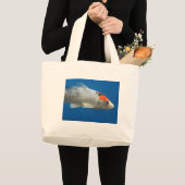 Grand Tote Bag Mon poisson-koi (Devant (produit))