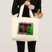 Grand Tote Bag Mon souhait (Devant (produit))