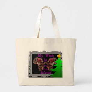 Grand Tote Bag Mon souhait