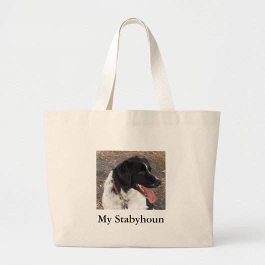 Grand Tote Bag Mon Stabyhoun (Devant)
