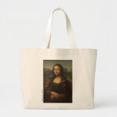 Grand Tote Bag Mona Lisa Leonardo Da Vinci (Devant)