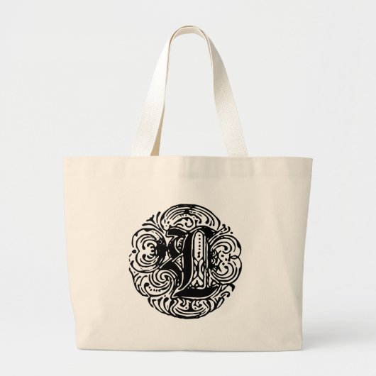 Grand Tote Bag Monarchie "L" (Devant)