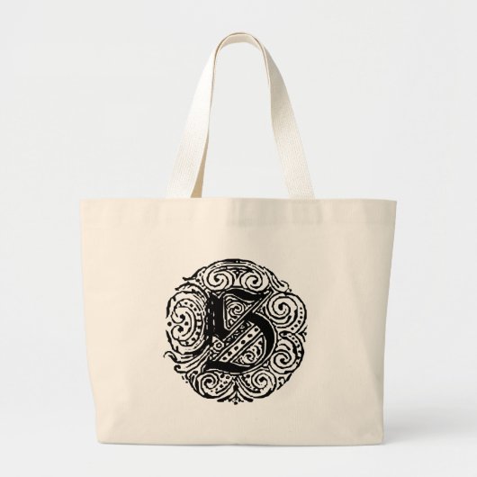 Grand Tote Bag Monarchie "S" (Devant)