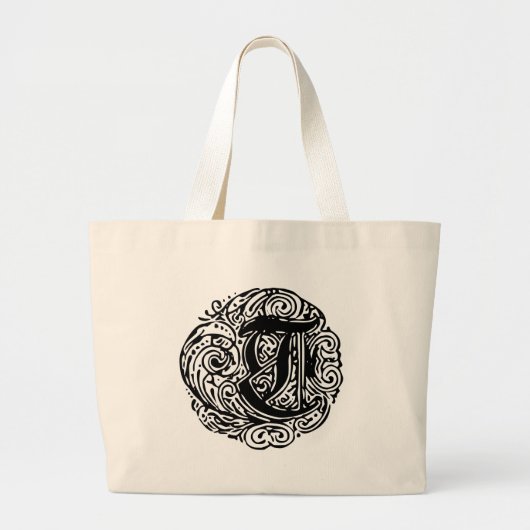 Grand Tote Bag Monarchie "T" (Devant)