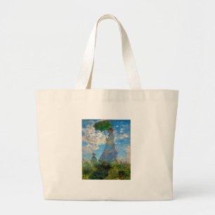 Grand Tote Bag Monet Femme Parasol Impressionnisme