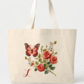 Grand Tote Bag Monogramme floral