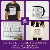 Grand Tote Bag Monogramme Sudoku