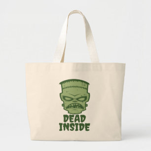 Grand Tote Bag Monstre de Dead Inside
