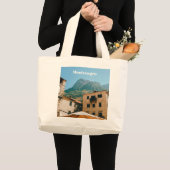 Grand Tote Bag Montenegro Cityscape  (Devant (produit))