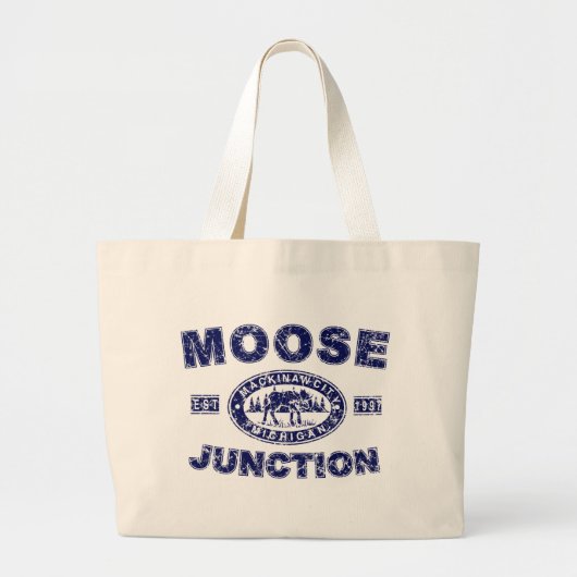 Grand Tote Bag Moose-Junction-Distressed-[ (Devant)