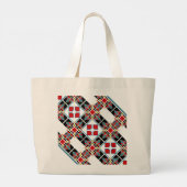 Grand Tote Bag Mosaic Yoga Mat (Dos)