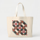 Grand Tote Bag Mosaic Yoga Mat (Devant)
