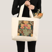 Grand Tote Bag Motif Art Nouveau #4 à Emporio Moffa (Devant (produit))