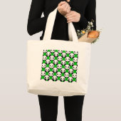 Grand Tote Bag Motif de l'ours Kawaii Panda (Devant (produit))