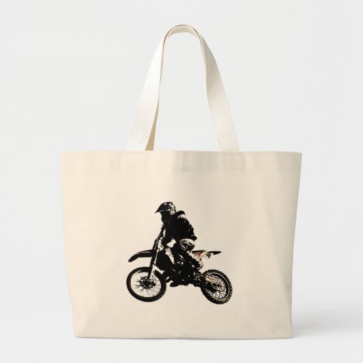 Grand Tote Bag Motocross (Devant)