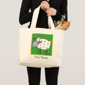 Grand Tote Bag Moutons (Devant (produit))