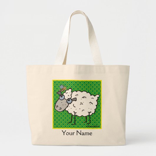Grand Tote Bag Moutons (Devant)