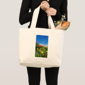 Grand Tote Bag Mt. Wildflowers (Devant (produit))