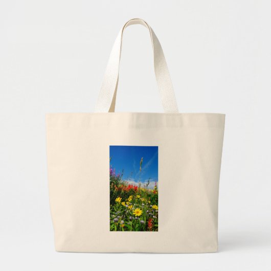 Grand Tote Bag Mt. Wildflowers (Devant)