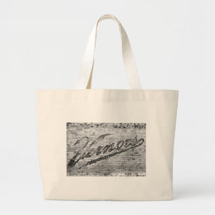 Grand Tote Bag Mur Ann Arbor vintage Michigan de Vernors