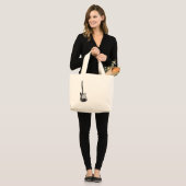 Grand Tote Bag music124 (Devant (modèle))