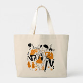 Grand Tote Bag Musicien (Dos)