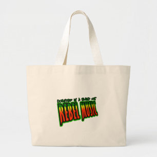 Grand Tote Bag Musique rebelle de Dubstep
