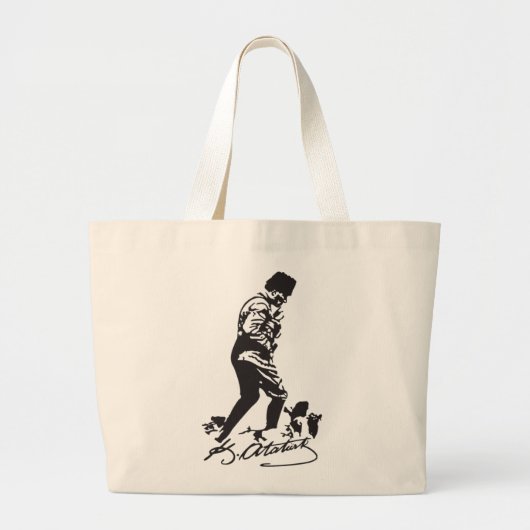 Grand Tote Bag Mustafa Kemal Ataturk (Devant)