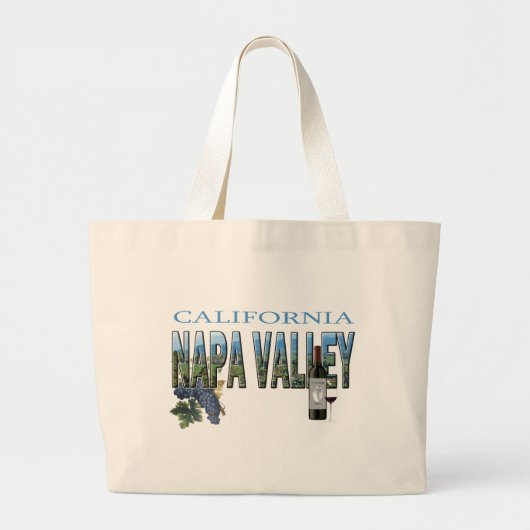 Grand Tote Bag Napa Valley, CA (Devant)