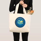 Grand Tote Bag Natation (Devant (produit))