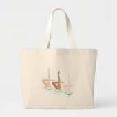Grand Tote Bag Natation synchronisée (Devant)