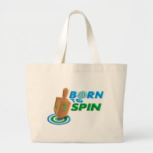 Grand Tote Bag Né À Spin
