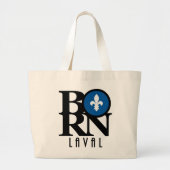 Grand Tote Bag NÉ Laval (Devant)