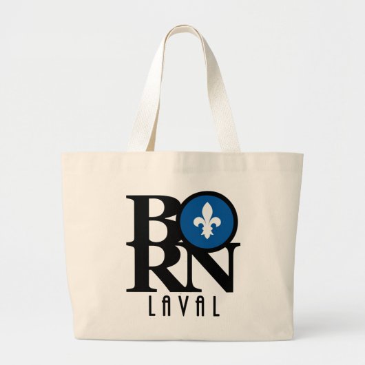 Grand Tote Bag NÉ Laval (Devant)