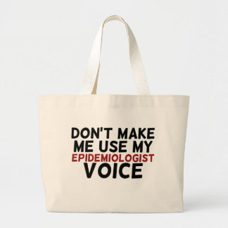Grand Tote Bag ne m'oblige pas à utiliser ma voix épidémiologiste