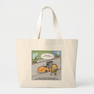 Grand Tote Bag Ne Parlez Pas Aux Inconnus Drôle