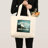 Grand Tote Bag Né pour la plongée (Devant (produit))