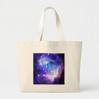 Grand Tote Bag Nebula bleue