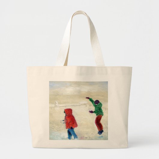 Grand Tote Bag Neige ! 2014 (Devant)