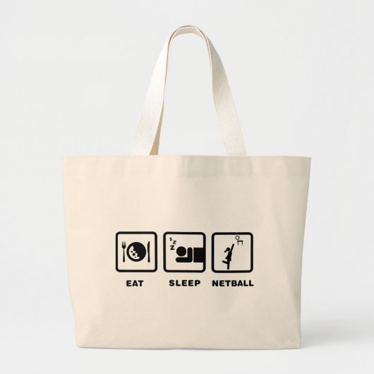 Grand Tote Bag Net-ball (Devant)