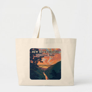 Grand Tote Bag New River Gorge National Park West Virginia Bridge