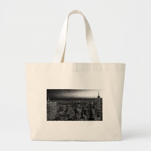 Grand Tote Bag New York City Pop Art (Devant)