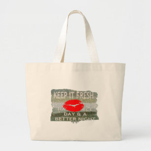 Grand Tote Bag Nice et parfait enregistrer la date
