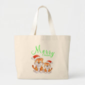 Grand Tote Bag Noël (Devant)