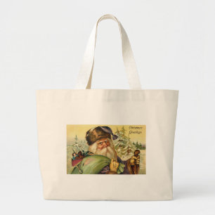 Grand Tote Bag Noël de père