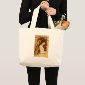 Grand Tote Bag Noël Fresco Angel (Devant (produit))