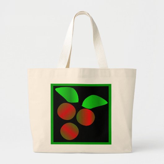 Grand Tote Bag Noël Holly I (Devant)