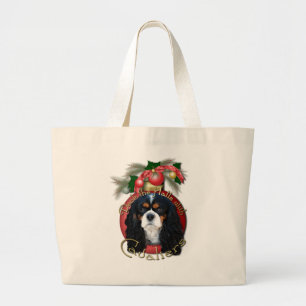 Grand Tote Bag Noël - plate-forme les halls - cavaliers -