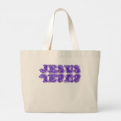 Grand Tote Bag Nom de Jésus Nom au-dessus de tous les noms (Dos)